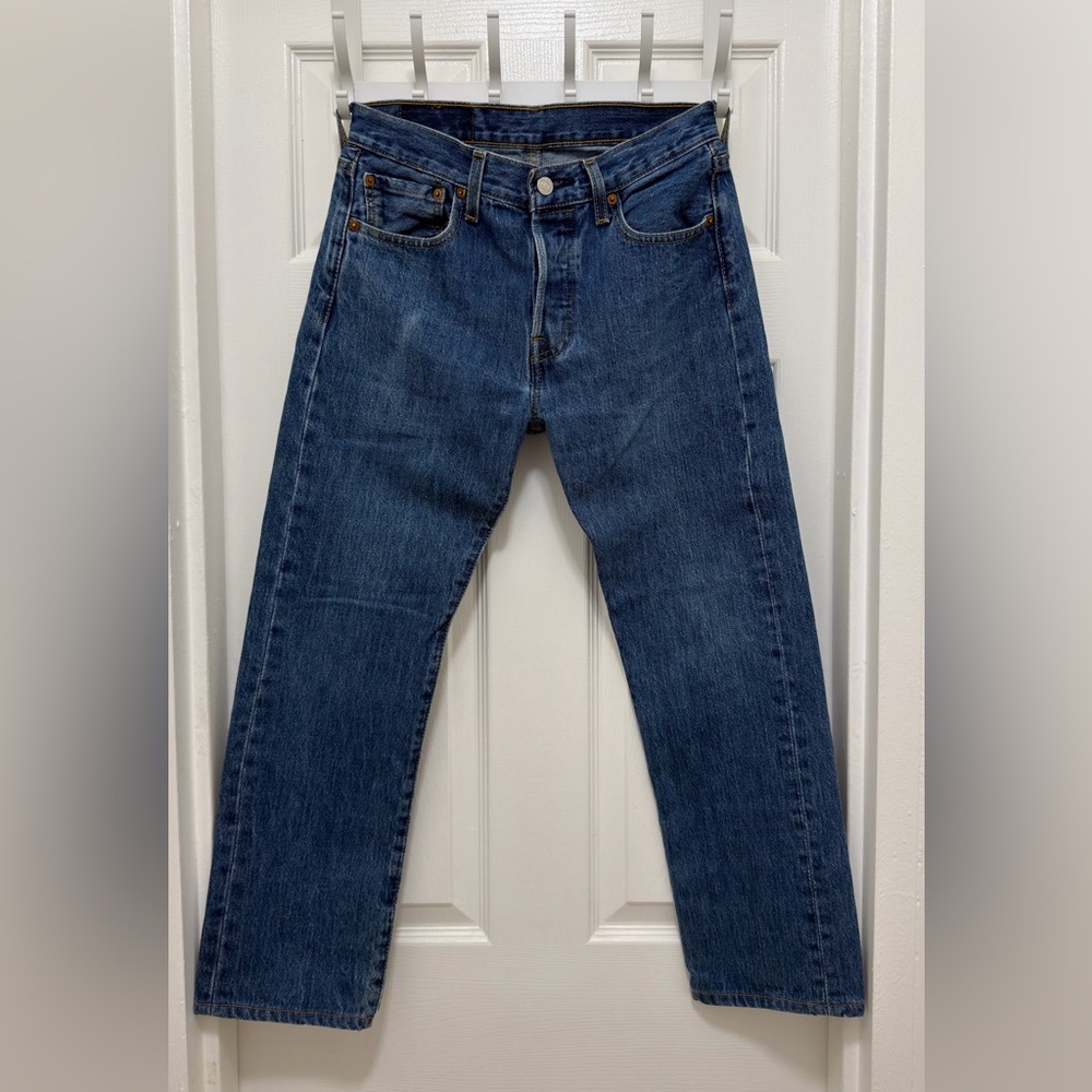 Levi's Men's Straight Blue Jeans #501
